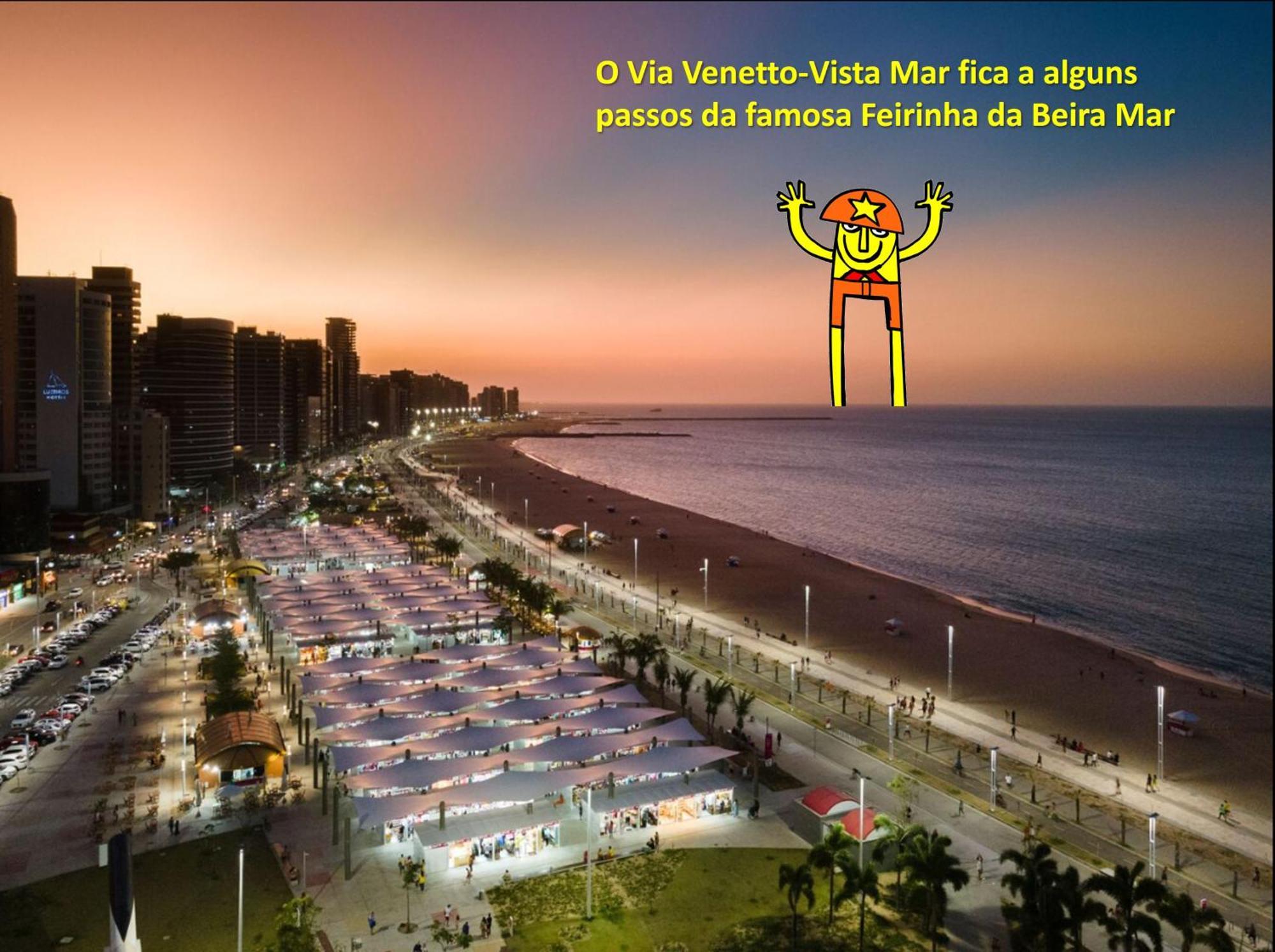Aparthotel Via Venetto - Vista Mar à Fortaleza  Extérieur photo